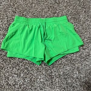 Green Zyia shorts